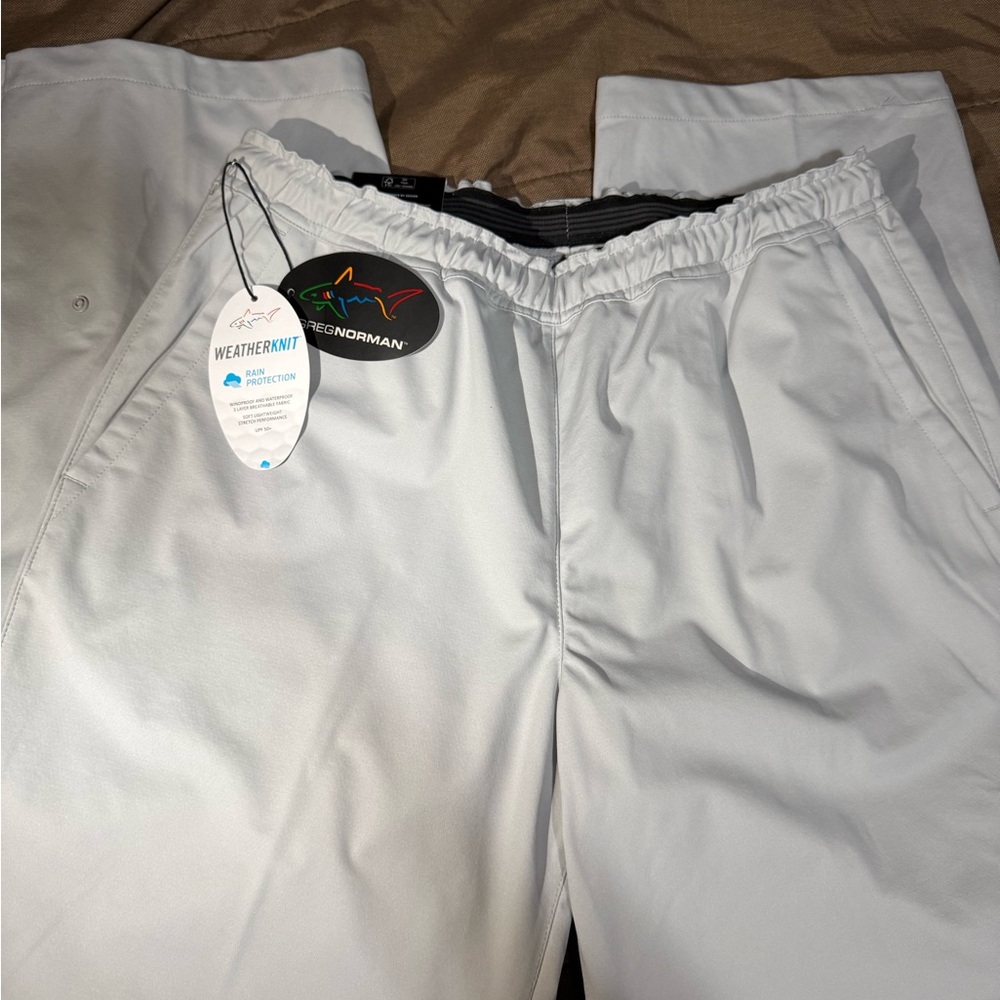 Greg Norman Collection Light Gray Joggers